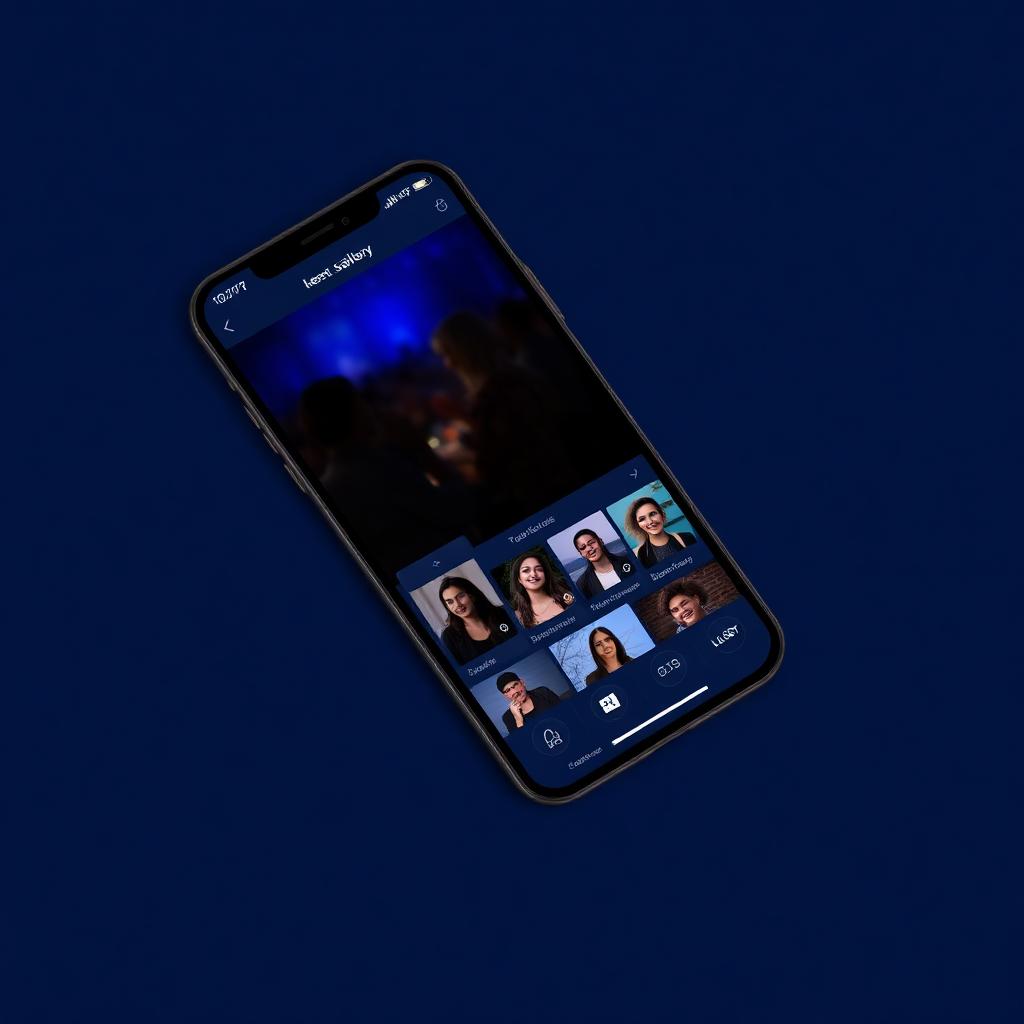 Application mobile Recognify avec galerie photo personnelle
